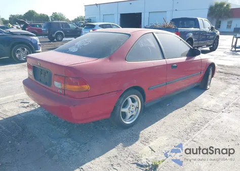 1998 Honda Civic Dx из США, поврежденный, VIN 1HGEJ622XWL019331